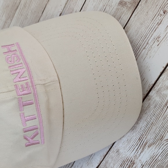 Kittenish Ball Cap in Cream Pink OS - Picture 7 of 16